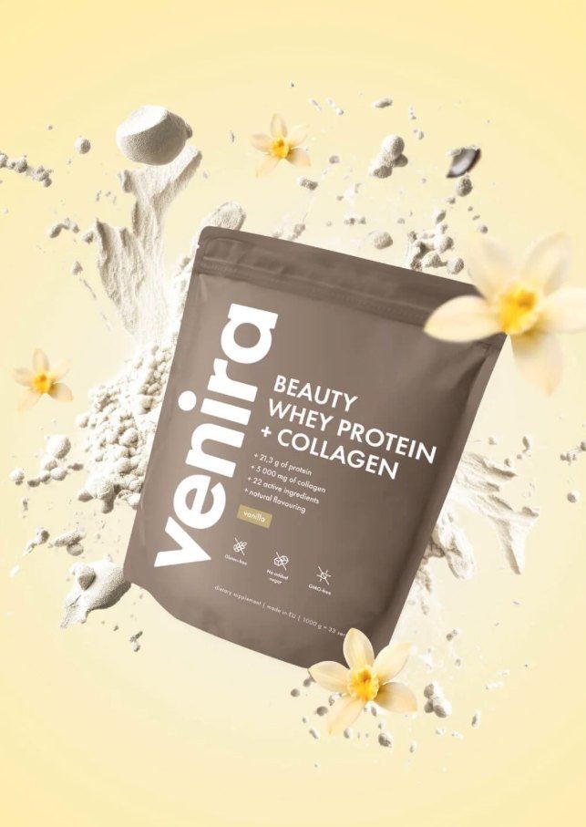 Beauty Whey Protein + Collagen s vanilkovými květy